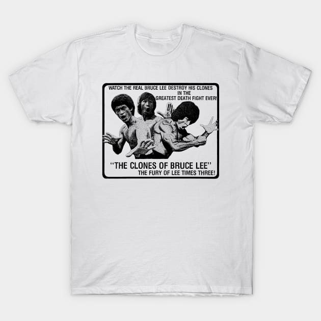 The Clones of Bruce Lee T-Shirt by The Video Basement